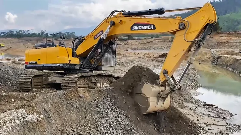 Excavadora de cadenas ZG520